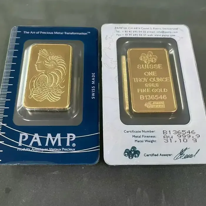 1oz/5g/10g/20g/50g/100g Sealed packing Gold Bar 24k