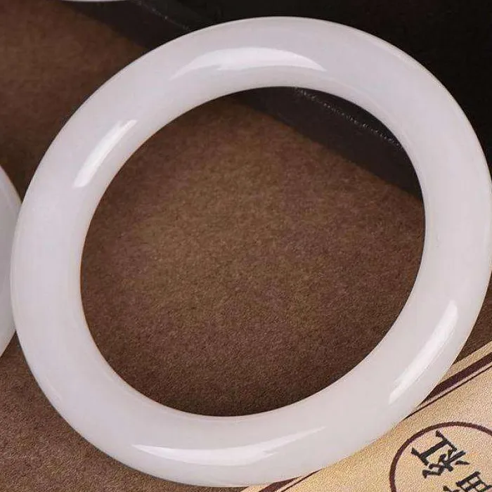 Jade Bangle Jewelry Genuine Chinese Hetian
