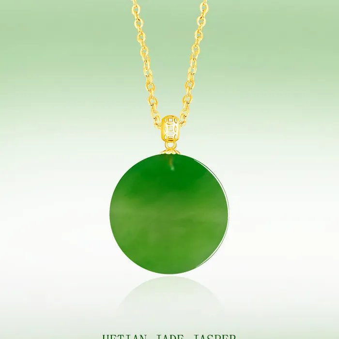 Authentic Jade Spinach Green Old Material