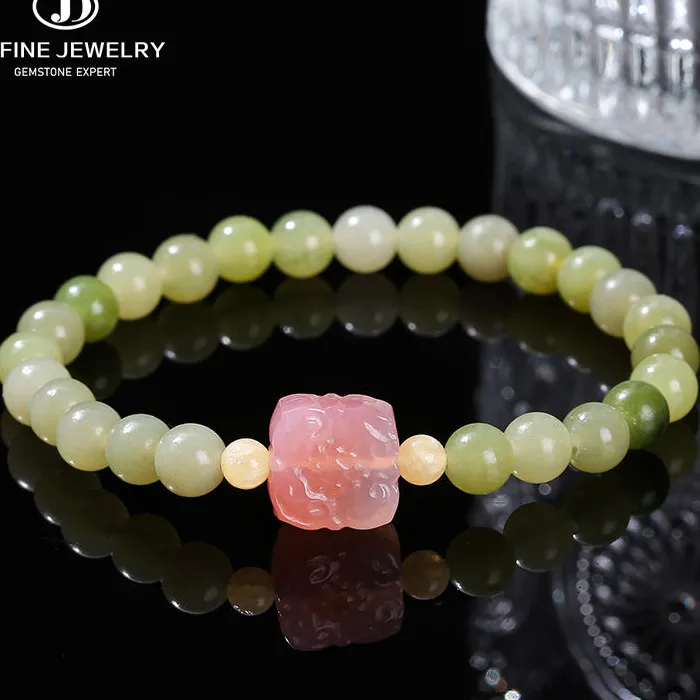 JD Green Jade Salt Source Agate