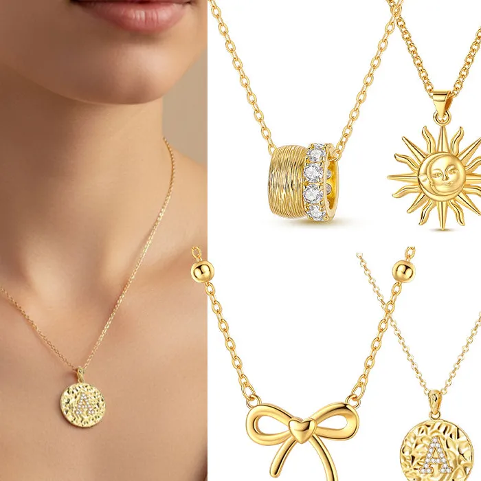 Sales 925 Sterling Silver Shimmering Gold