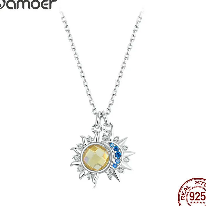 925 Sterling Silver Gold Plated Sun