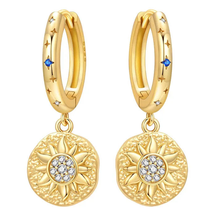 PANPOKI 925 Sterling Silver 18K Gold