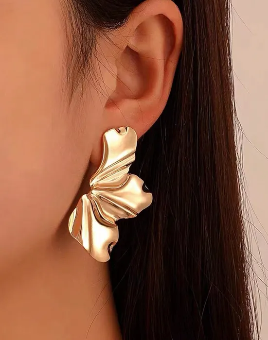 A Pair of Gold Silver Two-Tone