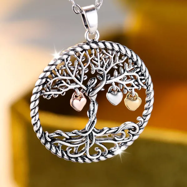 Fashion Female Tree Of Life Pendant