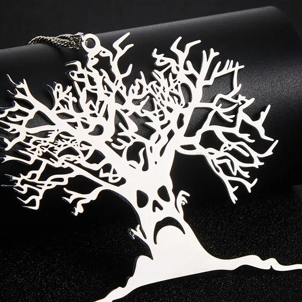 Halloween Scary Tree Pendant Tree of