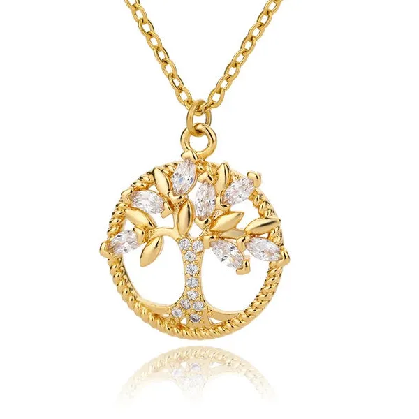 Tree Of Life Necklace Chain Collar