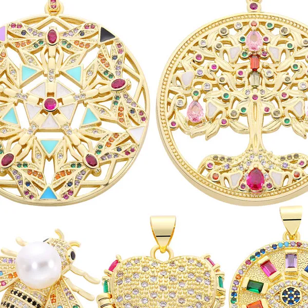 18K Gold Plated Rainbow Star Dragonfly
