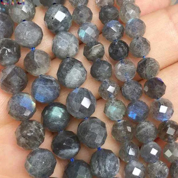 Grey Labradorite Beads Loose Beads Bracelet